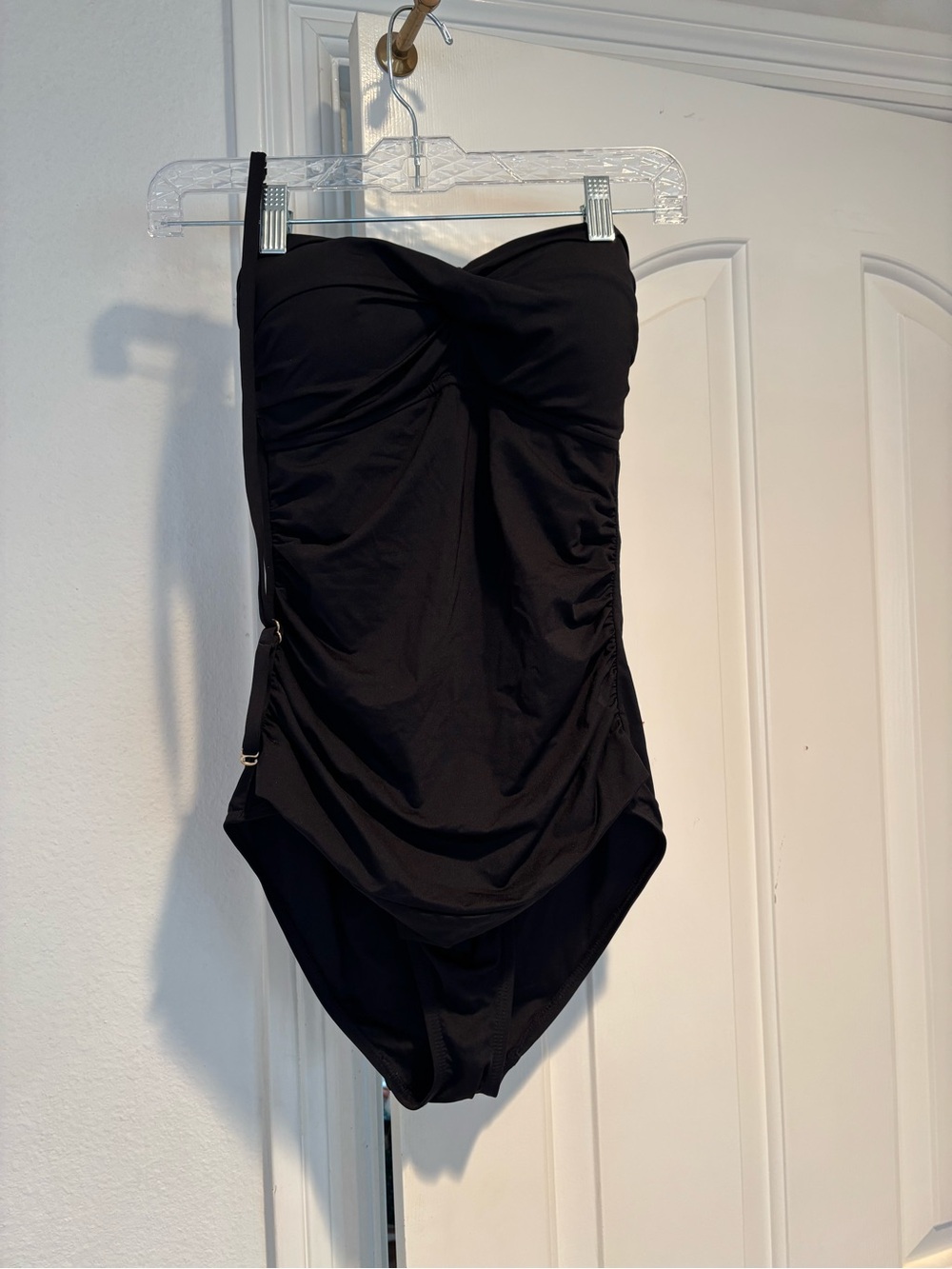 Black, women’s swimsuit size 8